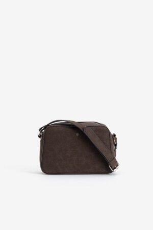 BOLSO MARRON CON EFECTO PIEL