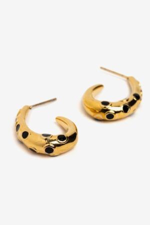 PENDIENTES ACERO LOTUS