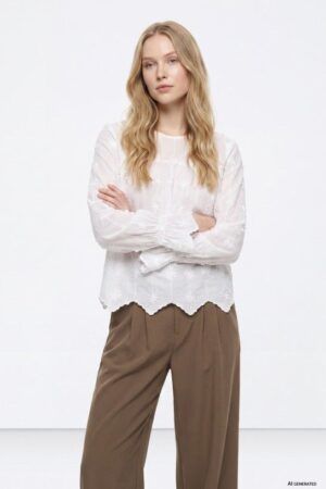 BLUSA BORDADOS FALPERRA