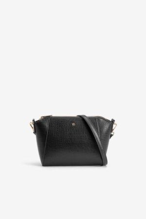 BOLSO CON TEXTURA COCODRILO