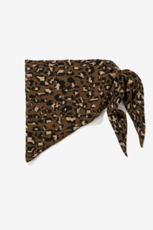 PAÑUELO DE PUNTO  ESTAMPADO ANIMAL PRIME