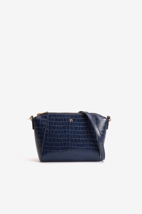 BOLSO CON TEXTURA COCODRILO